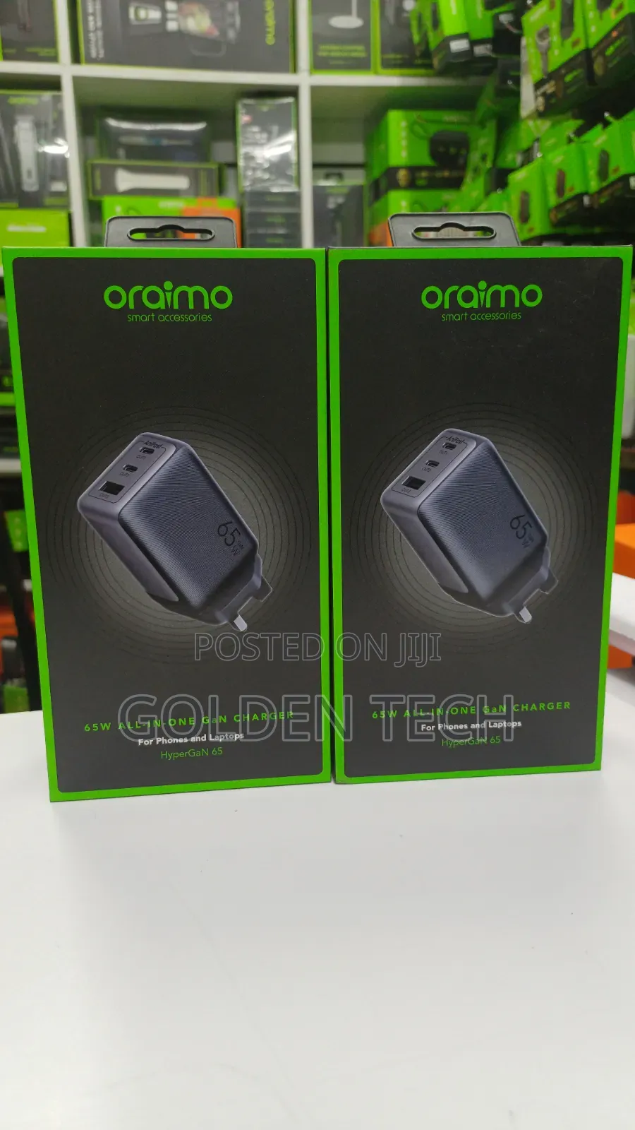 Oraimo Hypergan 65 Multi-Device Fast Charger