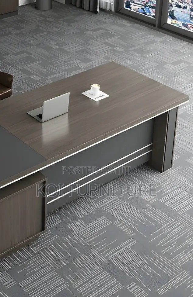 Offie Desk; 1.6 Meters Executive Wooden Modern Office Desk