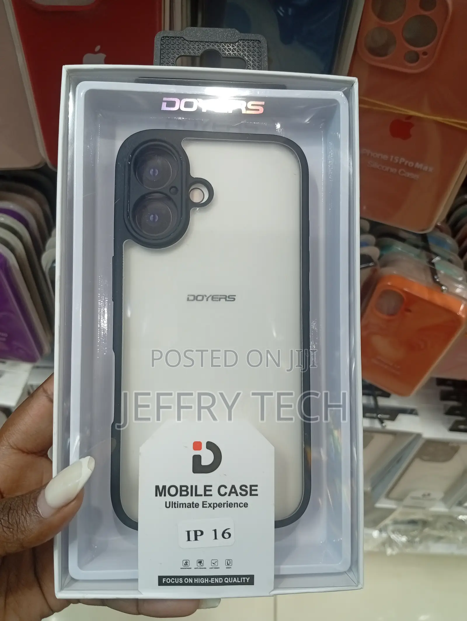 iPhone 16 Clear Tpu Mobile Case