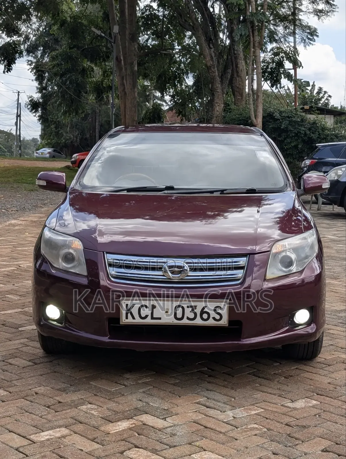 Toyota Axio 1.5 X 2WD 2011 Maroon