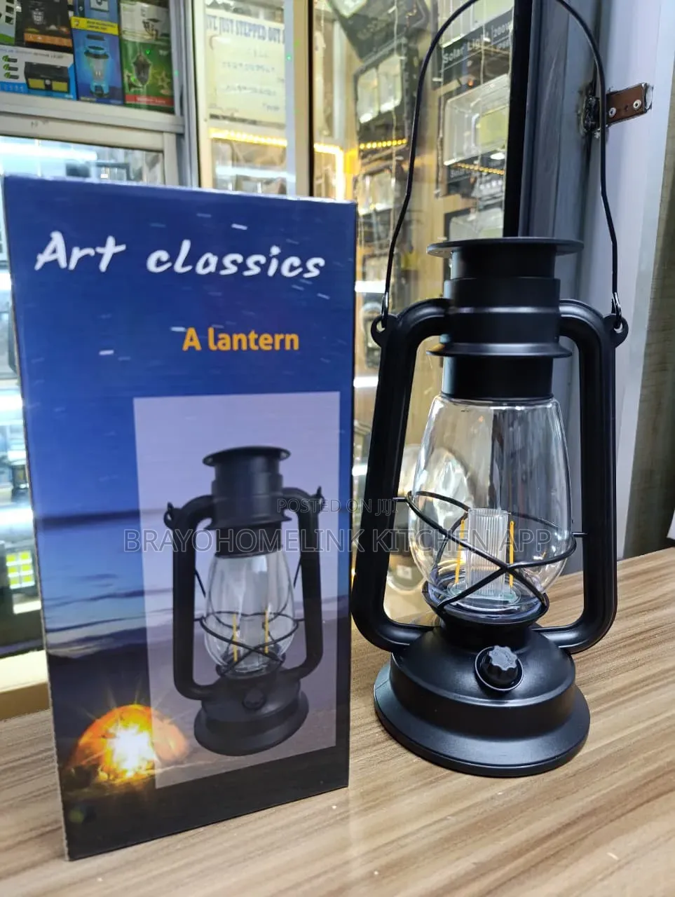 *Art Classic Big Led Solar Lantern*=