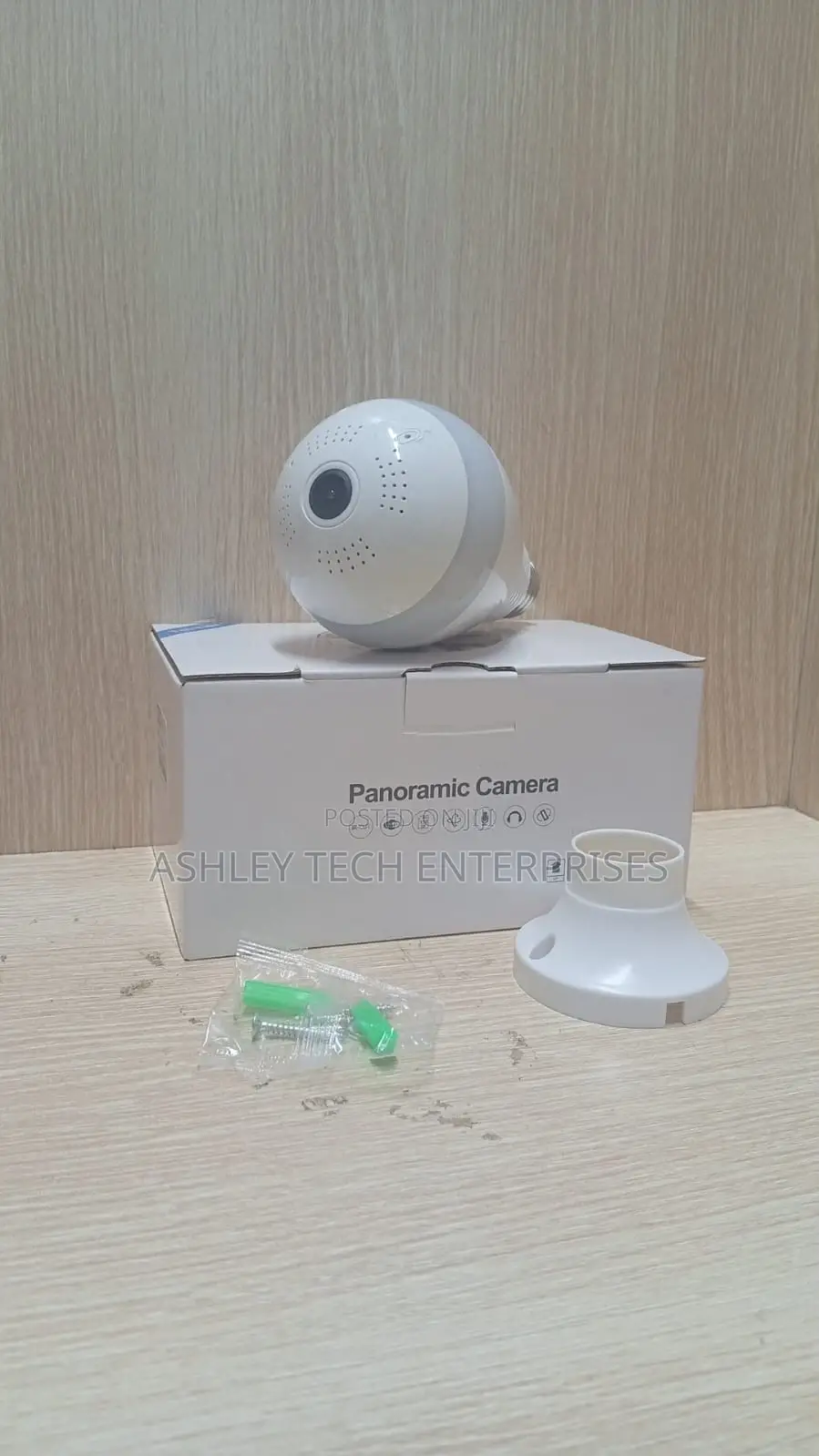 Panoramic 360° Wireless Hd Surveillance Camera New