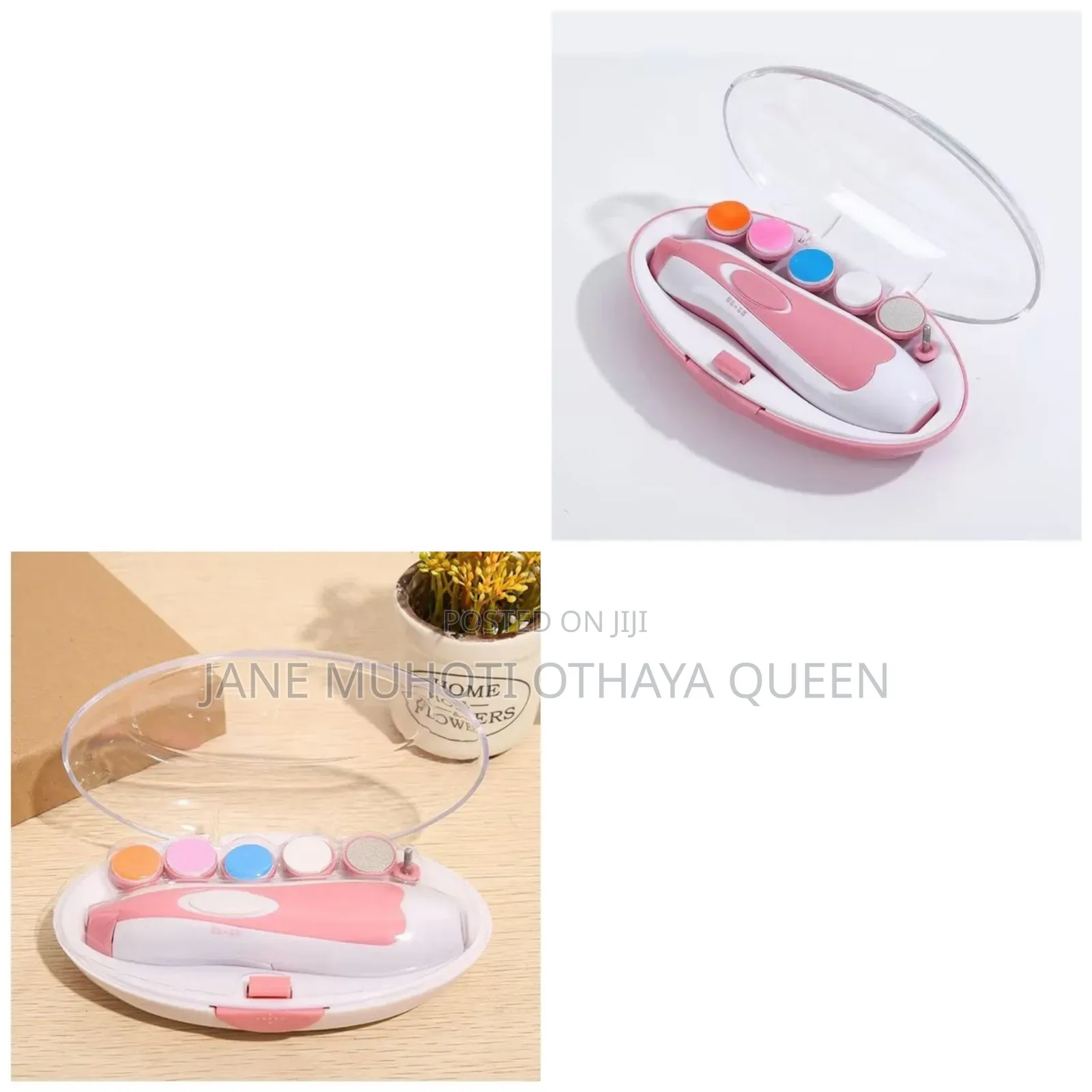 6 Grinder Aa Battery Powered Baby to Adult Nail Trimmer