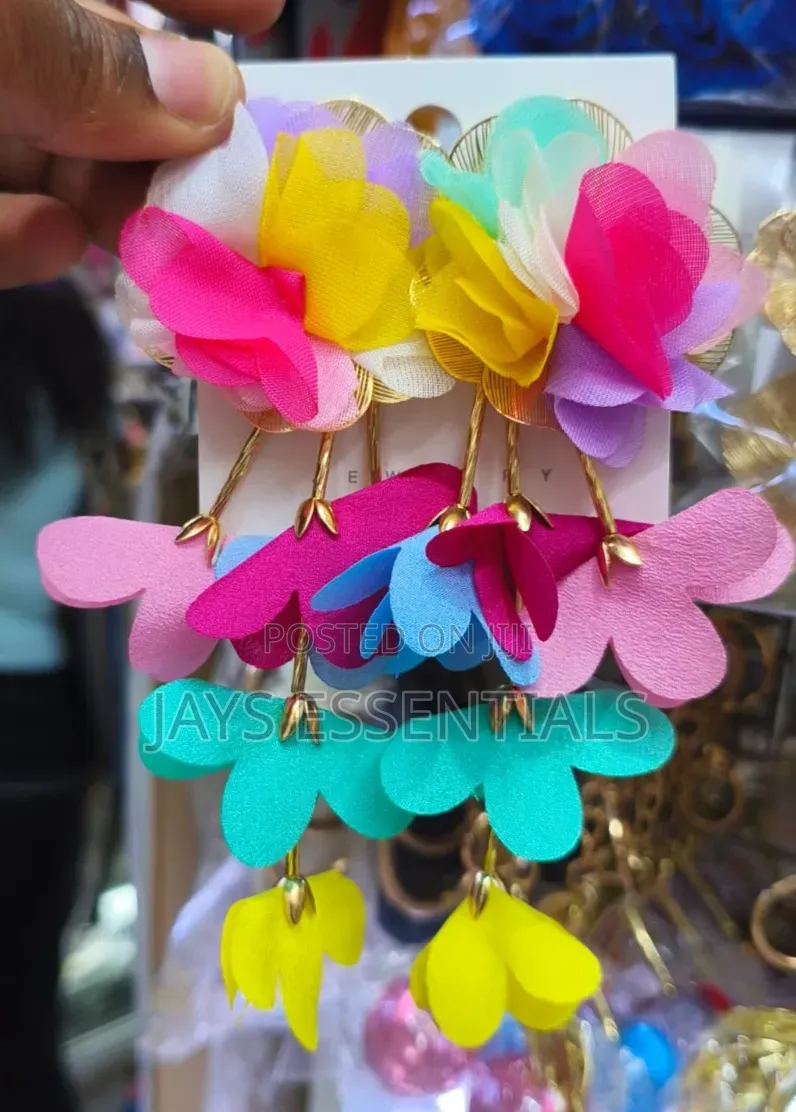 Bold and Colorful Earrings