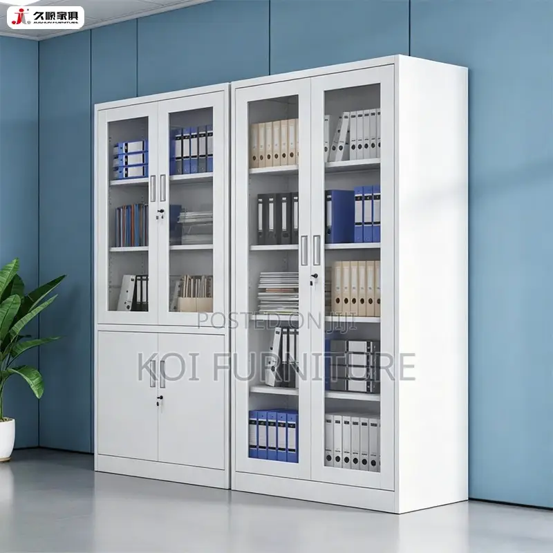 Office Cabinet : Bostone White Steel Office Storage Cabinets