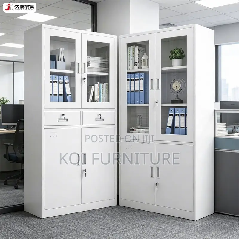 Office Cabinet : Bostone White Steel Office Storage Cabinets
