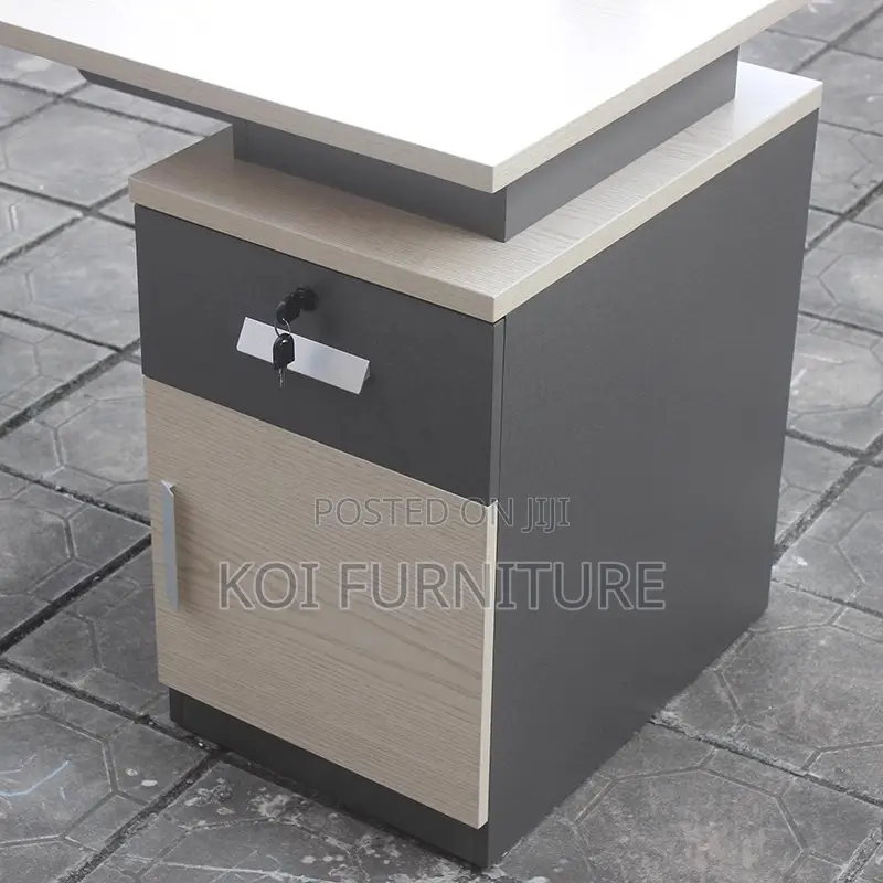 Office Desk : Melbourne 1.2m Modern, Two-Tone Office Desk