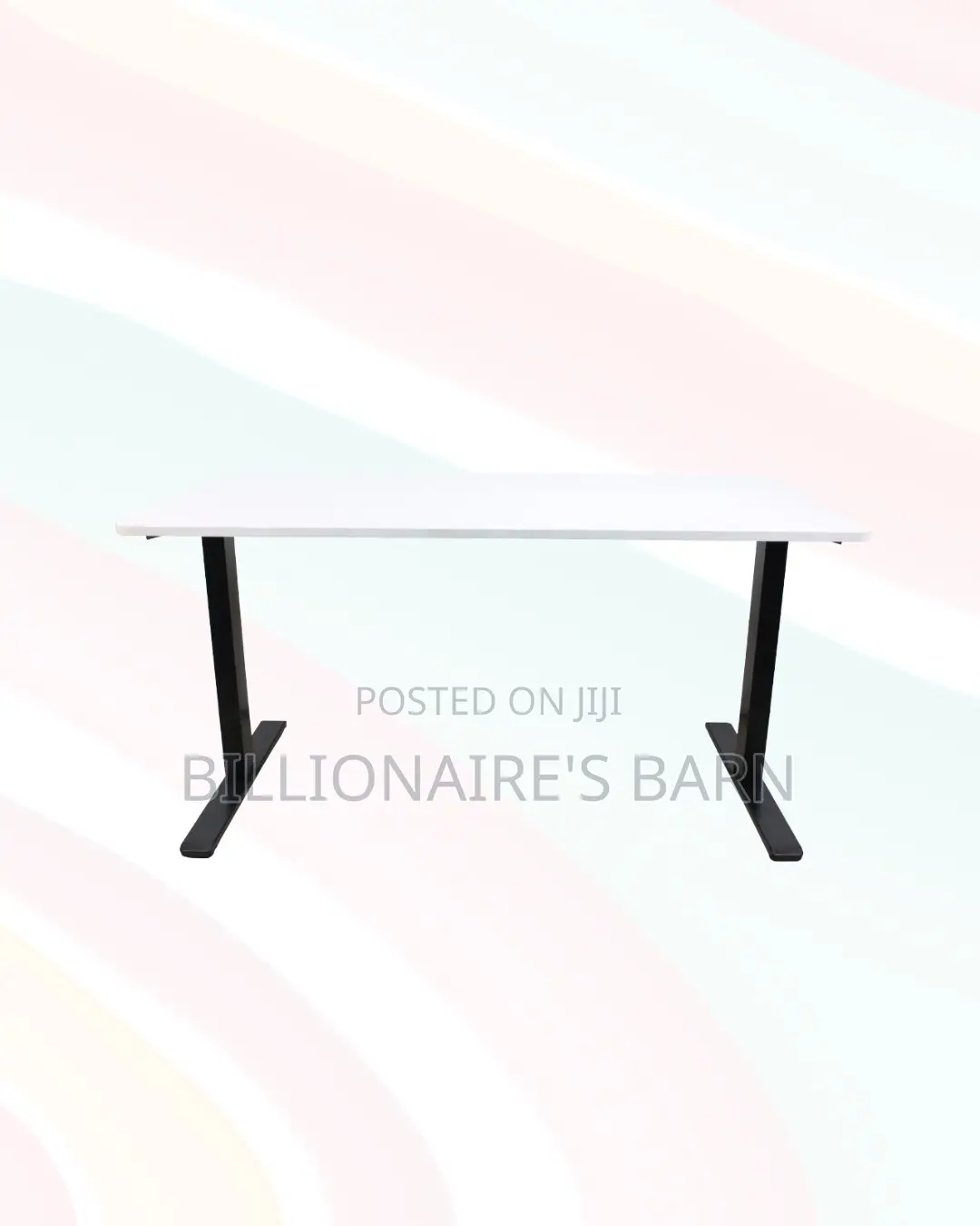 Modern Dual Motor Electric Standing Desk Heavy Duty Dual Monitor