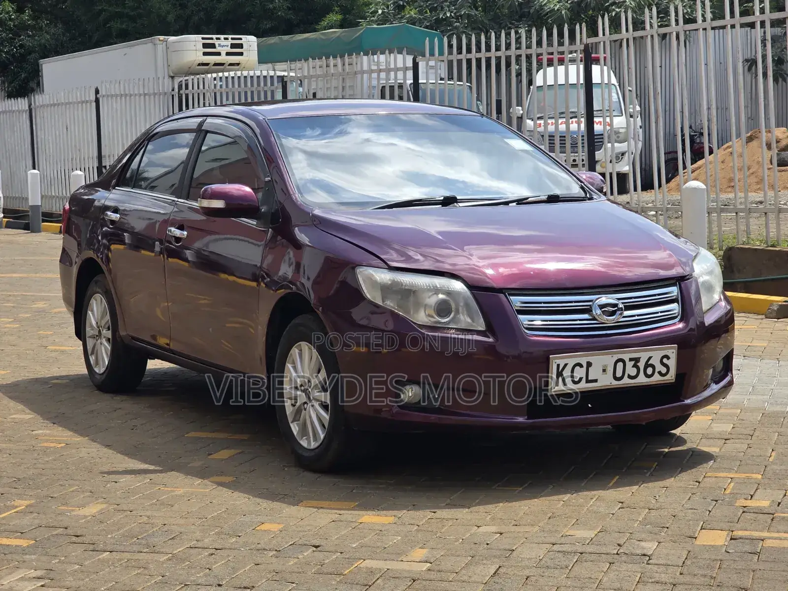 Toyota Axio 2010 Maroon