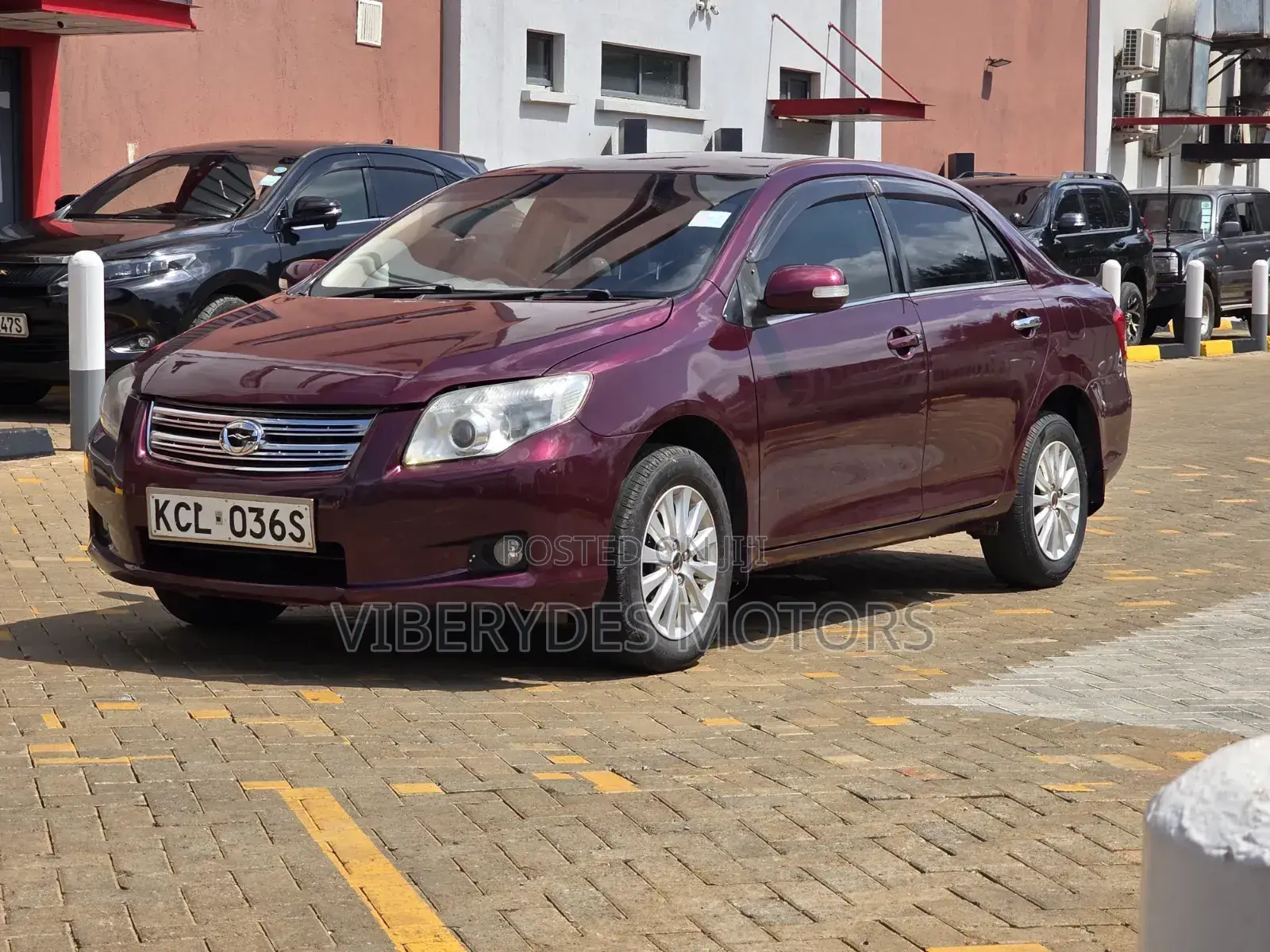 Toyota Axio 2010 Maroon