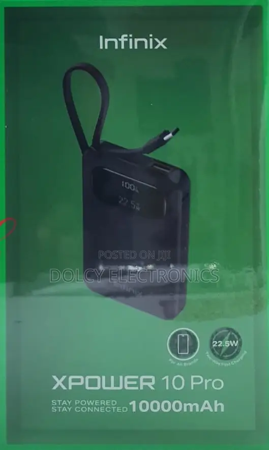 Infinix Xpower 10 Pro Xp10pro 22.5w 10000mah Power Bank