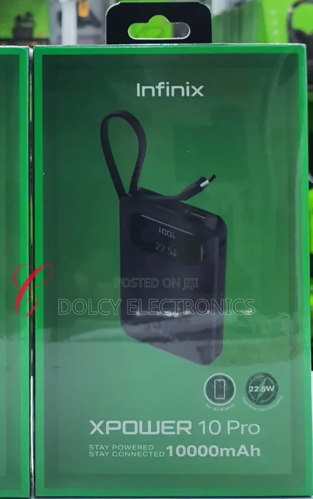 Infinix Xpower 10 Pro Xp10pro 22.5w 10000mah Power Bank