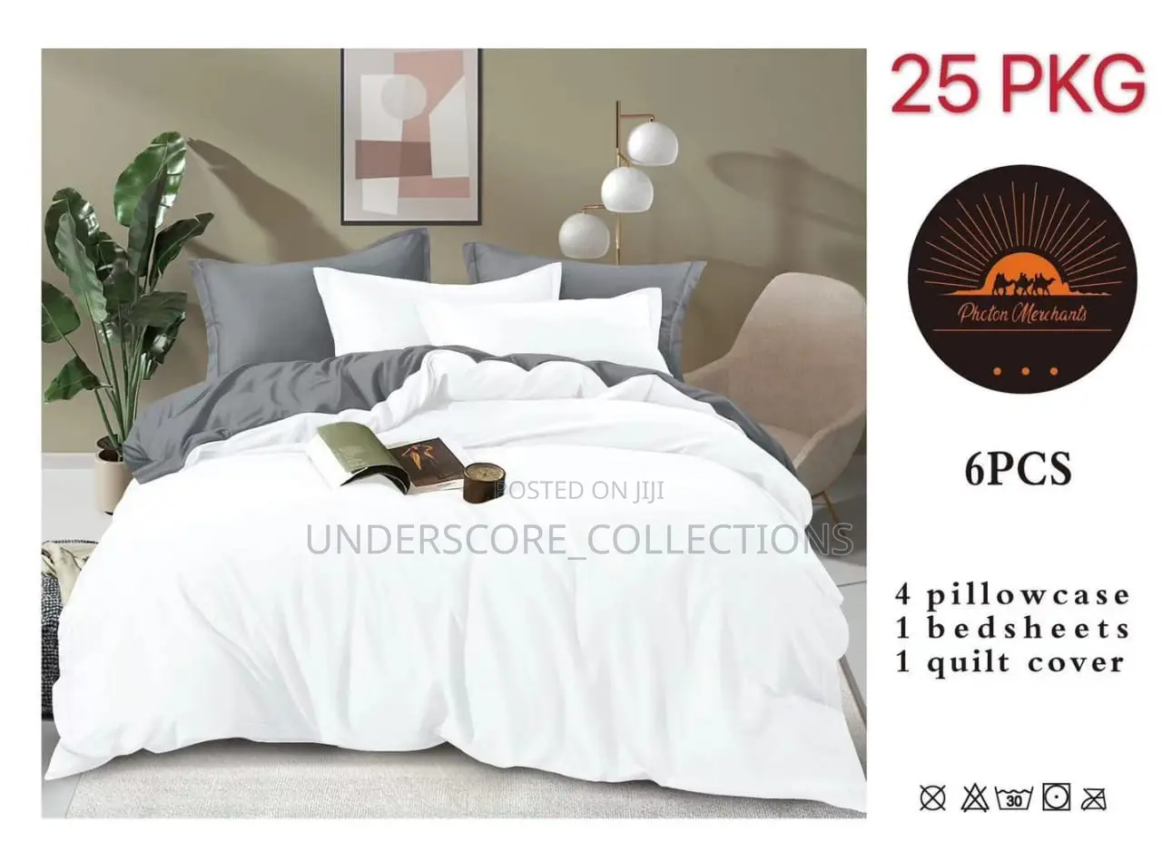 Cotton Duvet Covers Size 6*7 (1 Duvet Cover,1 Bedsheet 4,Pillowcases)