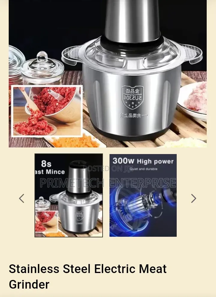 3l Stainless Steel Meat Grinder