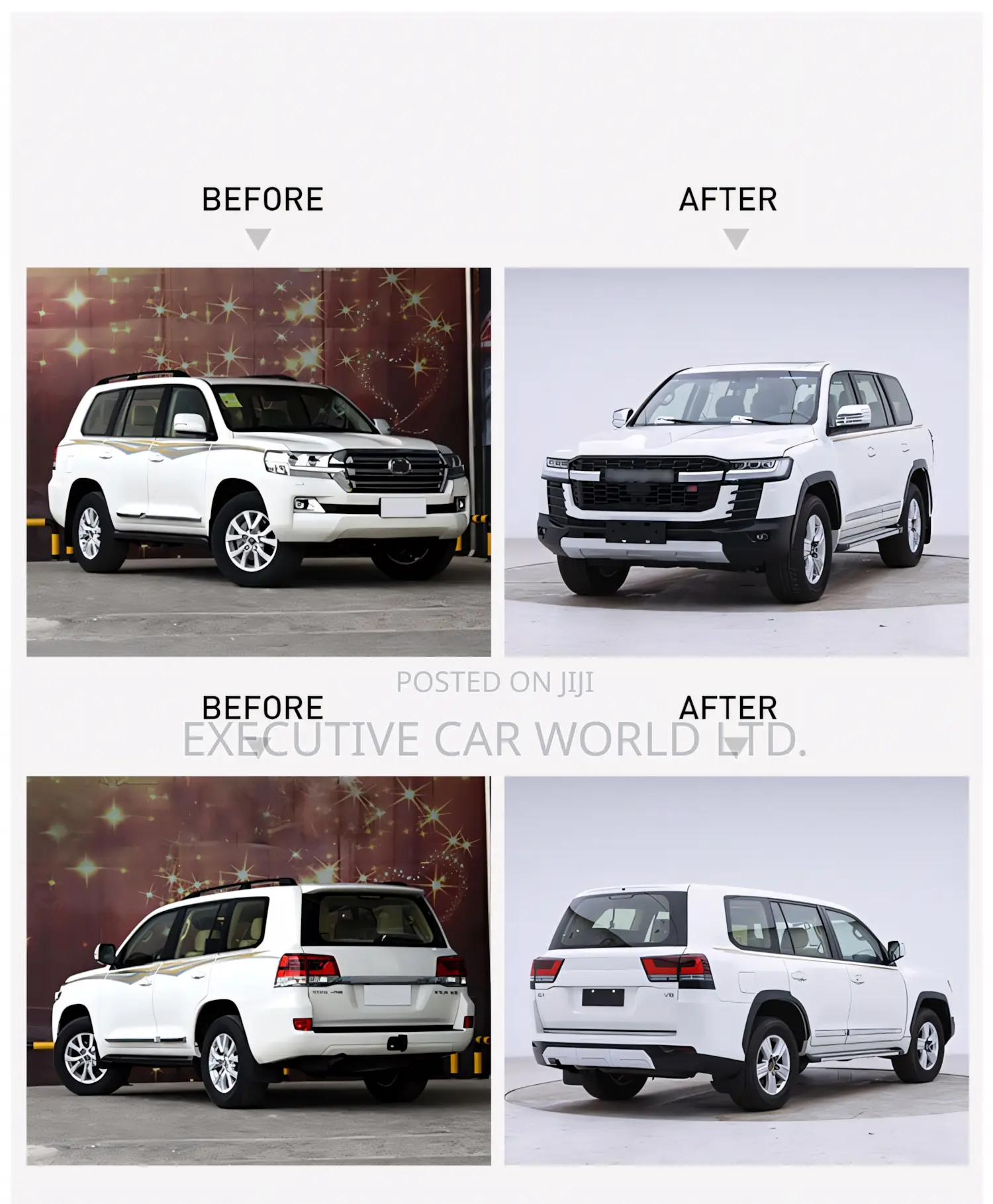 Toyota Land Cruiser 200 To Lc300 Gr Sport 141 Facelift Kit