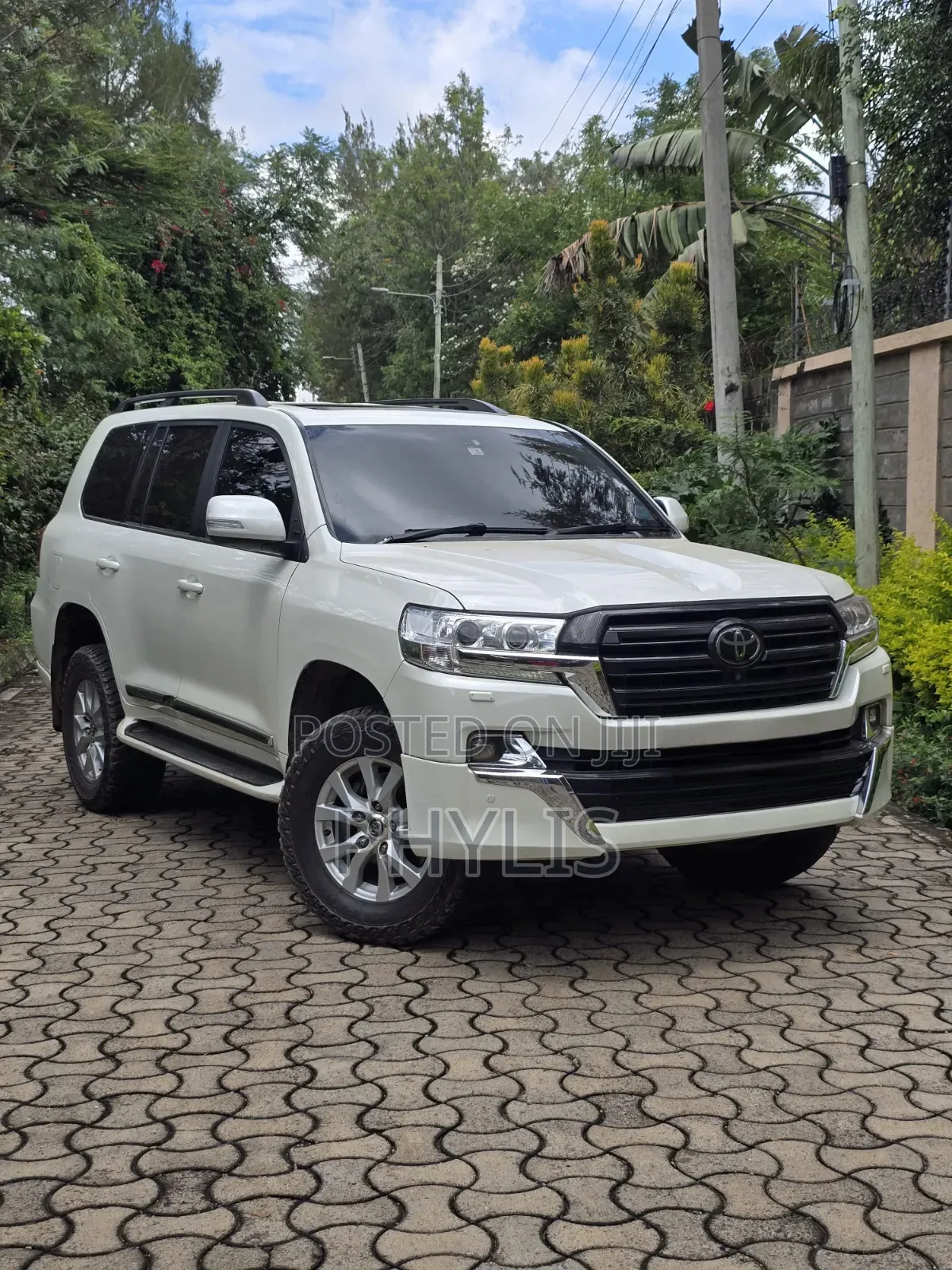 Toyota Land Cruiser 4.5 V8 TD 2017 White