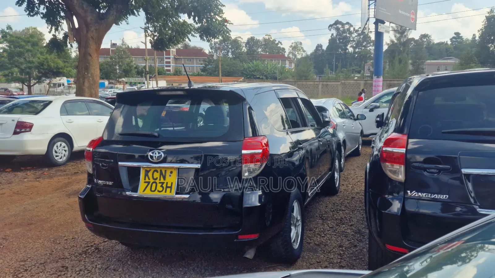 Toyota Vanguard 2010 Black