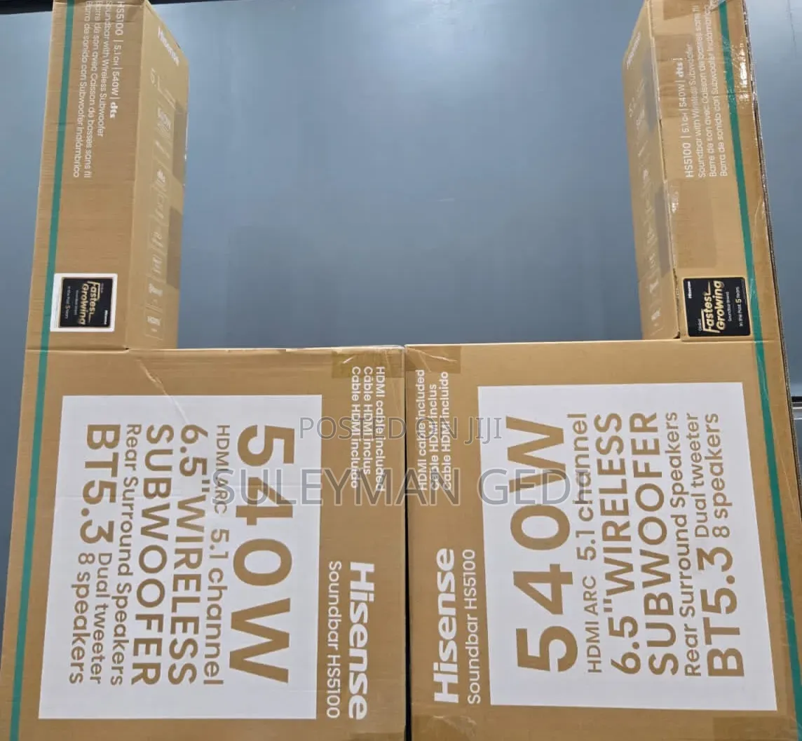 Hisense Soundbar 540w Hs5100