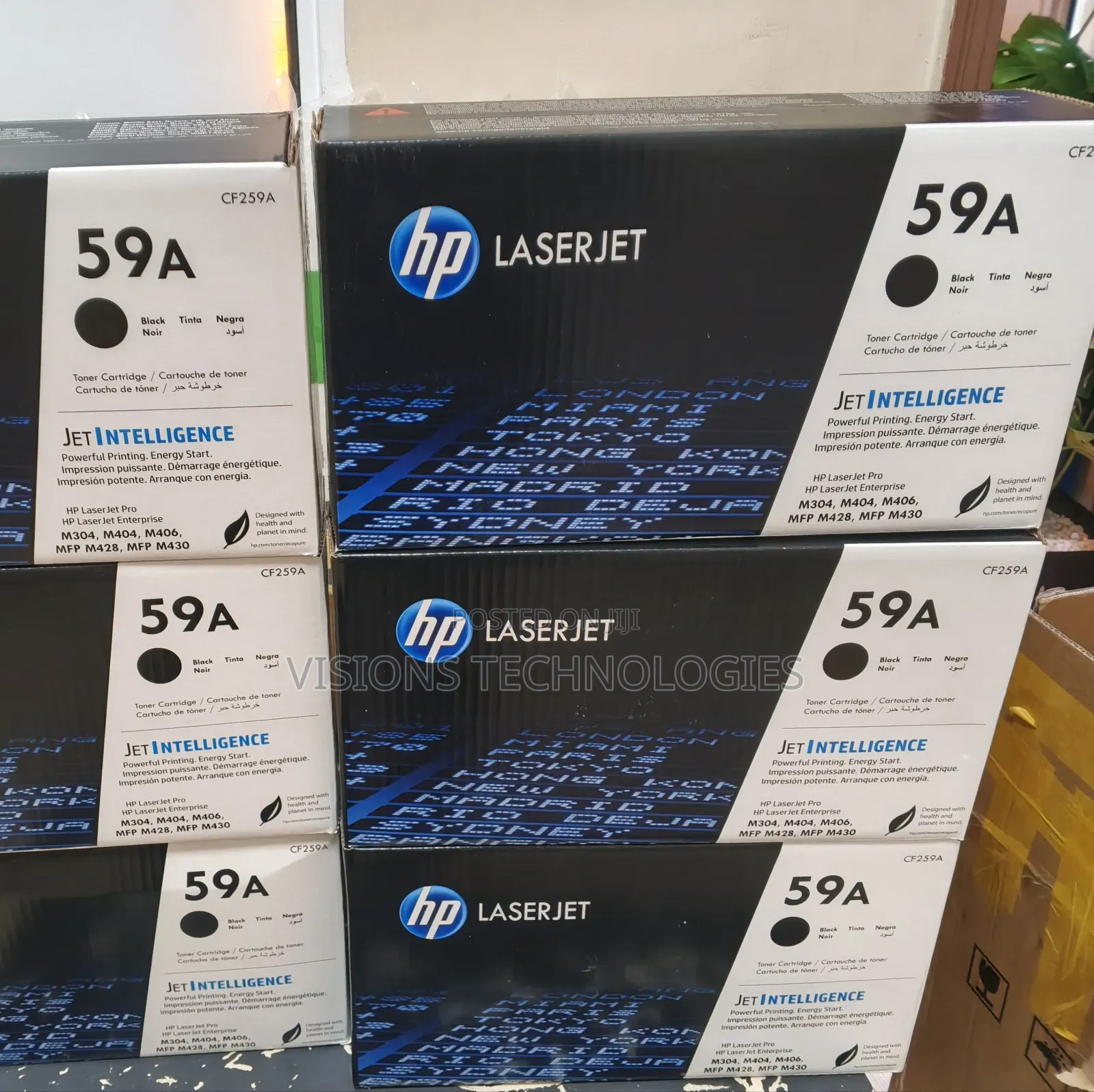 Black High Quality Hp Toner(Cf259a) for Use in Laserjet M304a
(Hp59a)