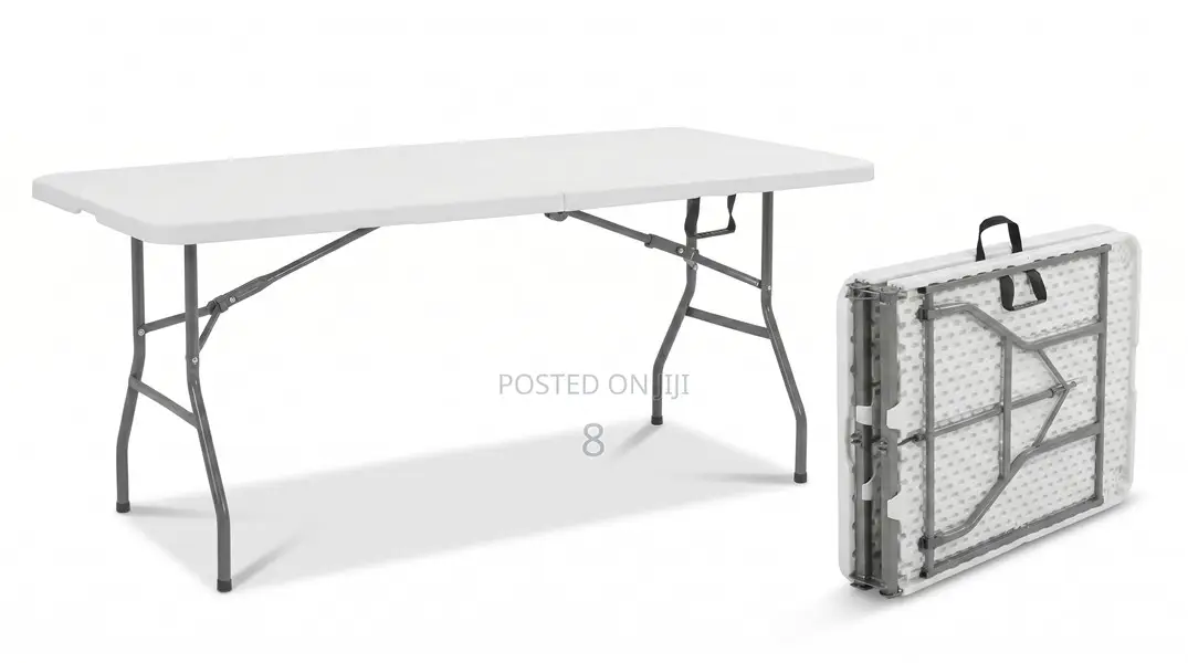 Modern Folding Table for Dining Office and Outdoor Use
