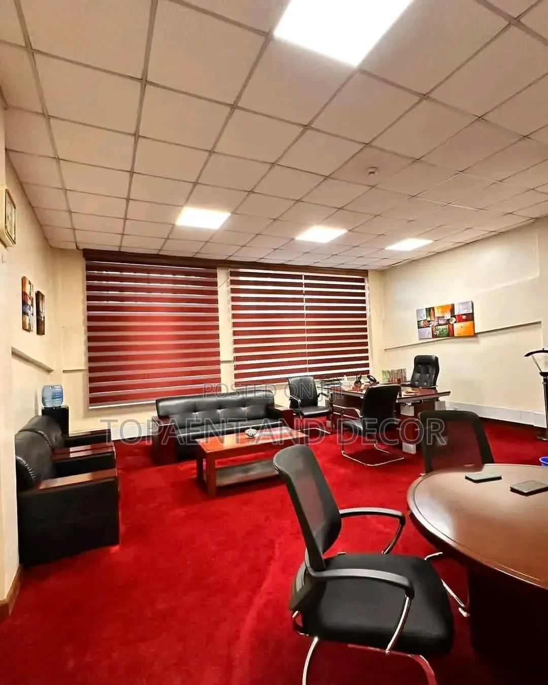 Office Roller Up Blinds