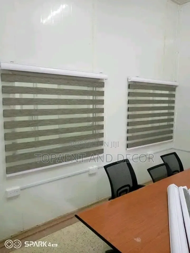 Office Window Horizontal Blinds