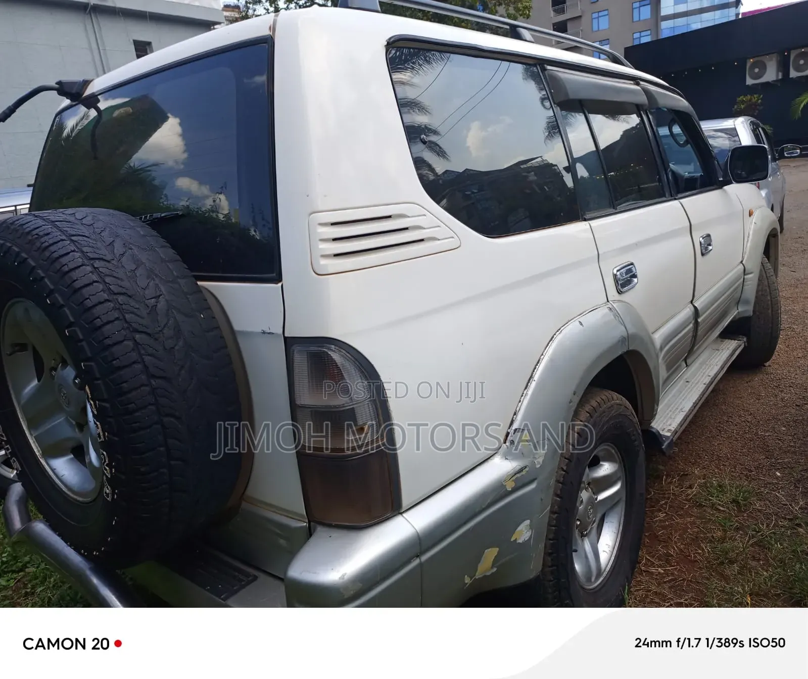 Toyota Land Cruiser Prado 2001 White