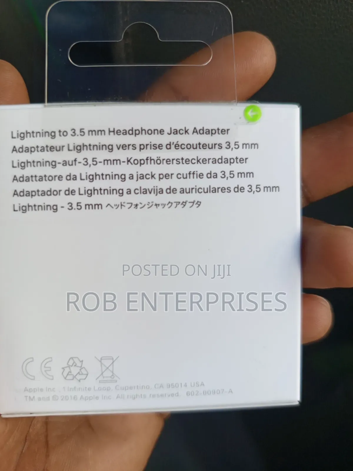 Original Lighting to Headphones Jack