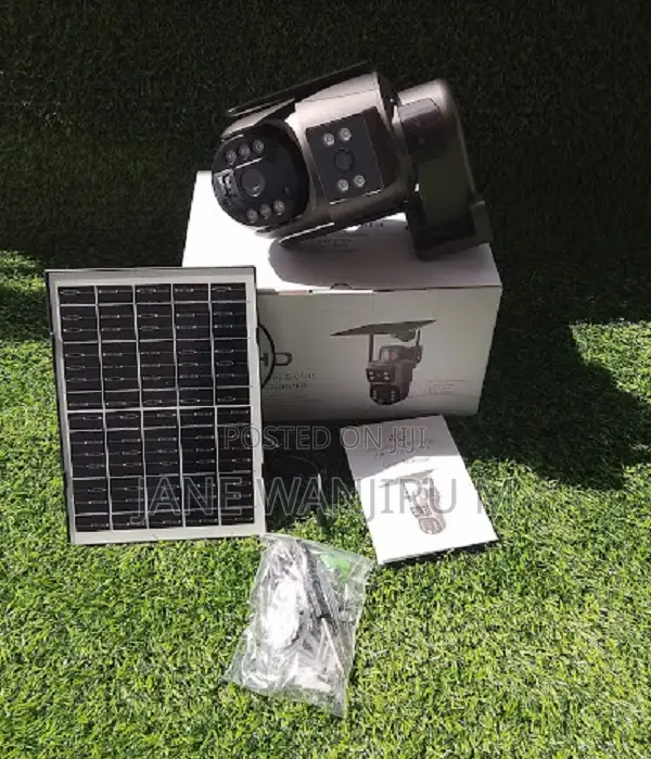 Ubox Wifi Solar Security Camera With PTZ Rotation