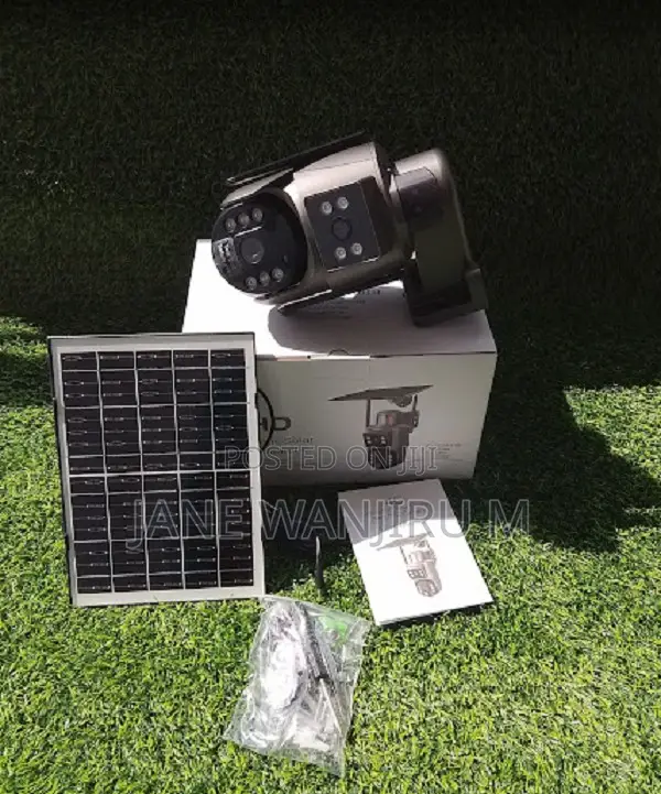 Ubox Smart Wifi Solar PTZ Camera – Outdoor CCTV
