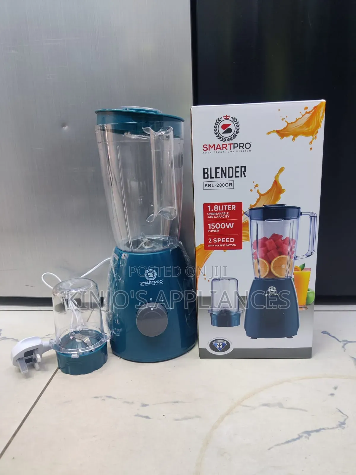 Smartpro Blender 1.8l 2in1 Plastic 200gr at 2099