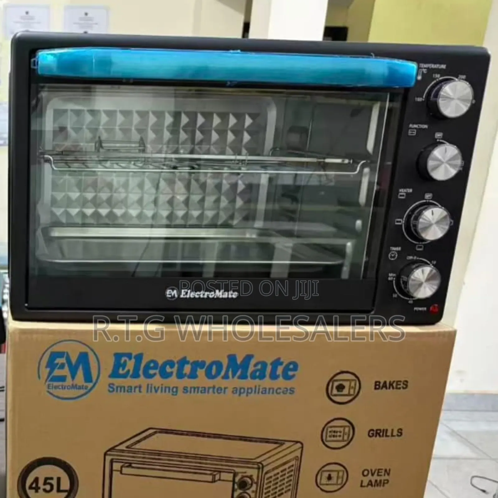 Electromate 45 Litres Multifunction Electric Oven