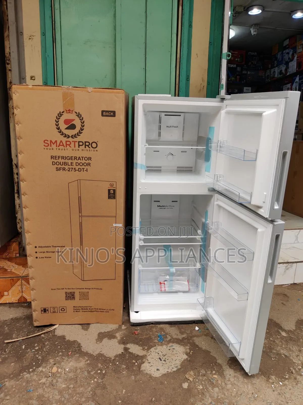 Smartpro Fridge 225l No Frost Fridge