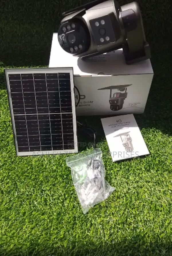 6mp Ubox Wifi Security Camera With Solar Panel