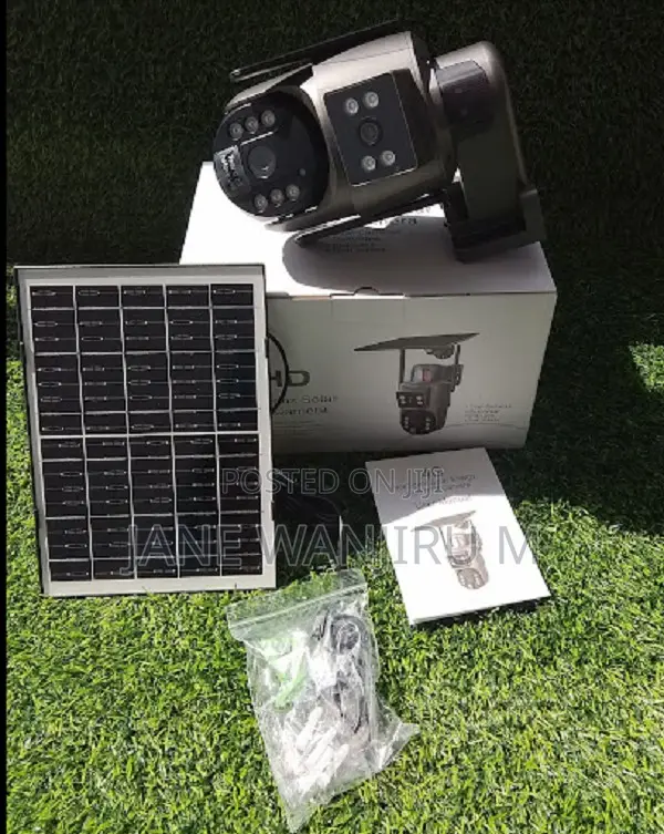 Ubox Smart Solar Wifi Camera – Full Color Night Vision