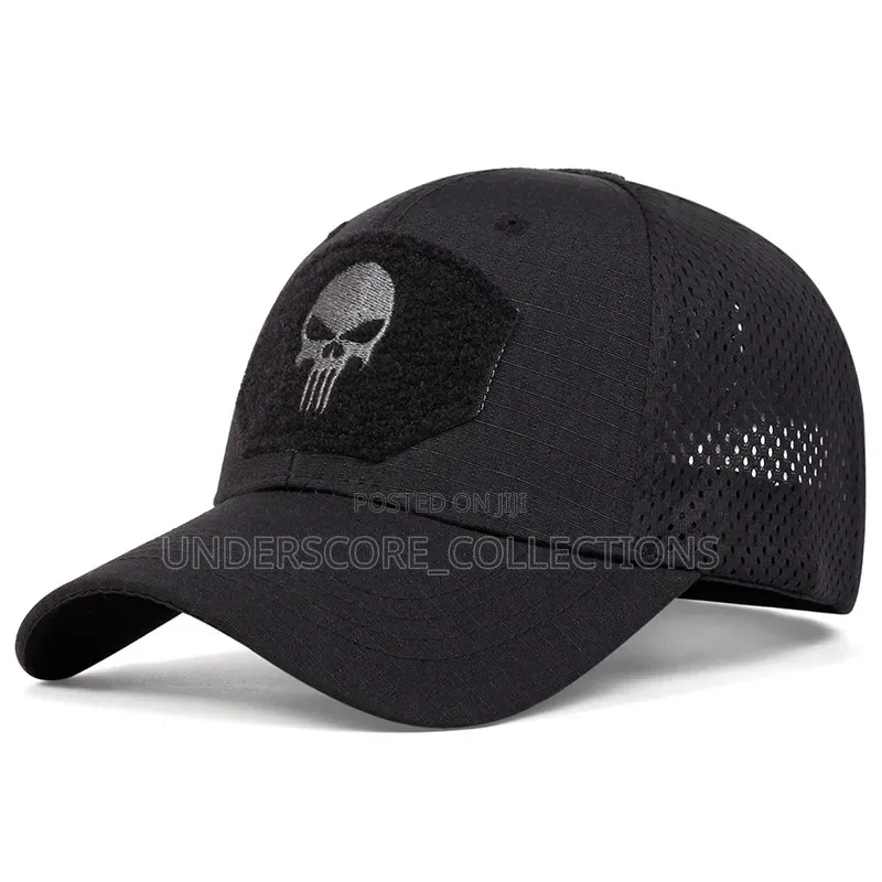 Camo Punisher Baseball Cap Fishing Caps