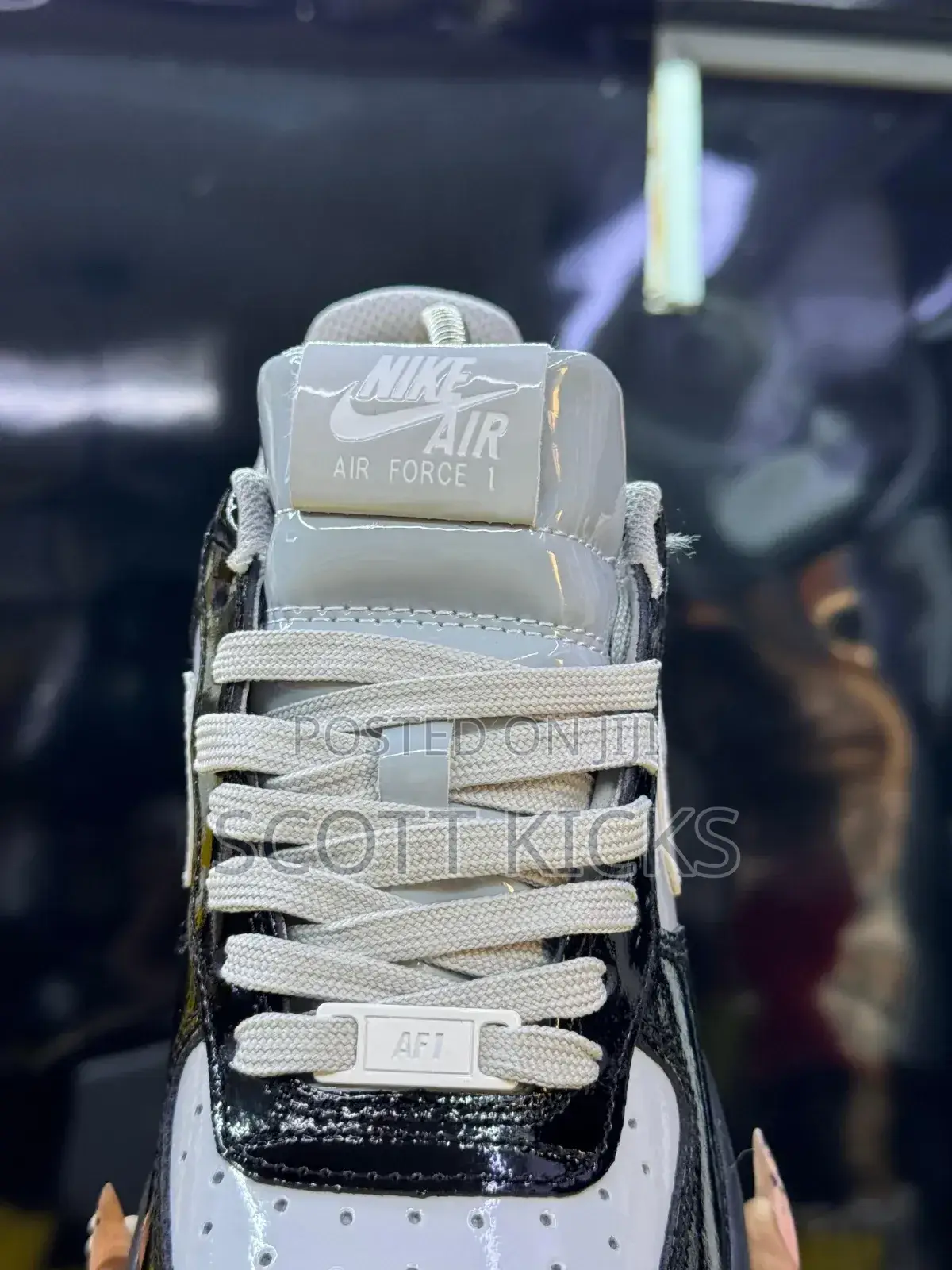 Syna Central Cee  Nike Airforce 1 
“ Smoke Grey ”