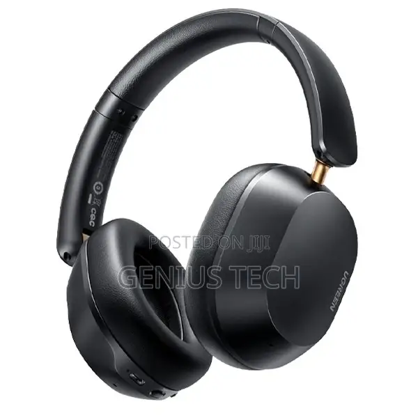 Ugreen Hitune Max5c Hybrid Active Noise-Cancelling Headphones — Black