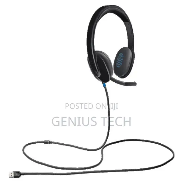 Logitech H540 Usb-a Headset With Noise Cancelling Mic — Black