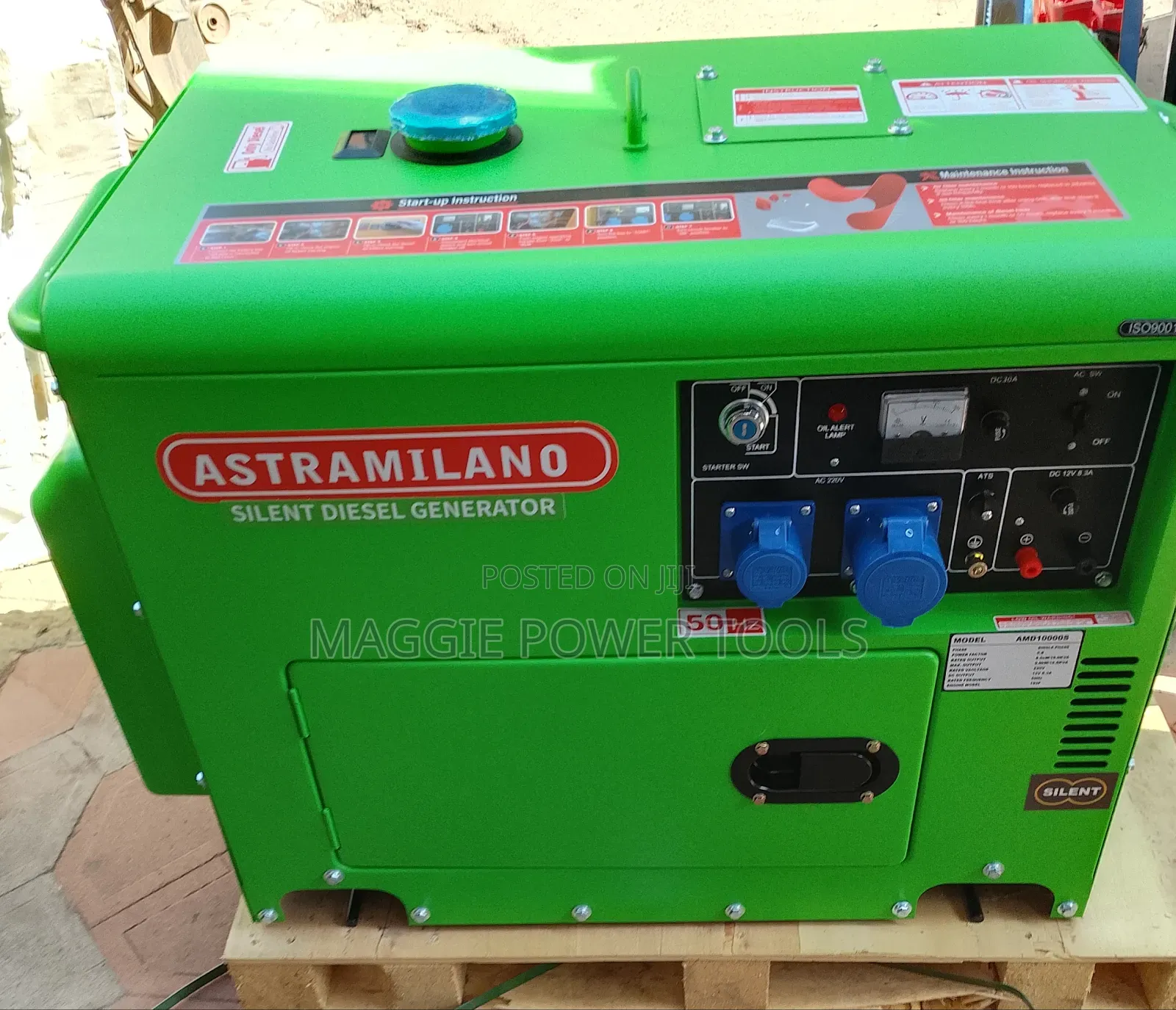 Professional and Durable Astramilano Silent Diesel Generator Machine