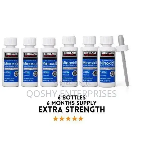Kirkland Minoxidil 5% Hair Regrowth Treatment - 6 Bottles X 60ml