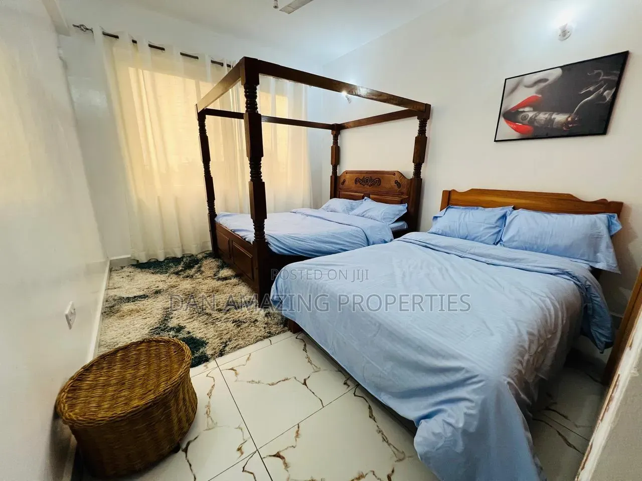 3 Bedrooms BNB Aparment Msa Nyali for Daily Rent 1st Avenue 5min Beach