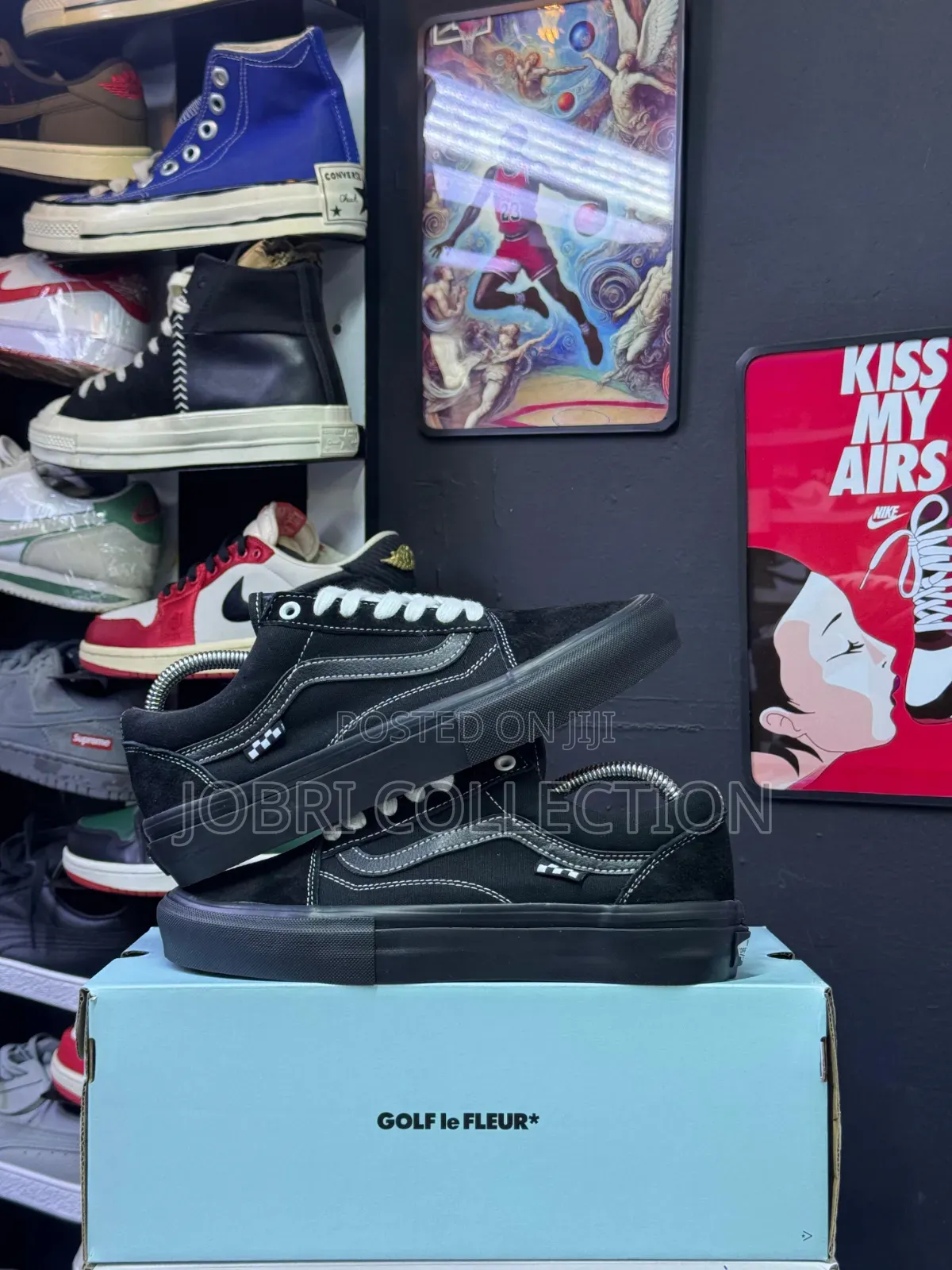 Black Vans Old Skool Skate Sneakers