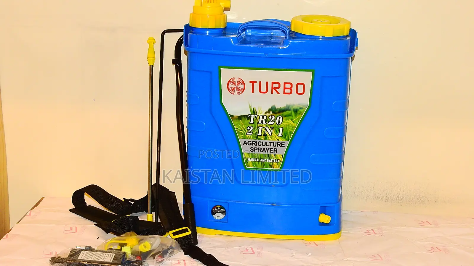 2-in-1 Rechargeable Knapsack Sprayer 20l - Battery Manual Dual Mode