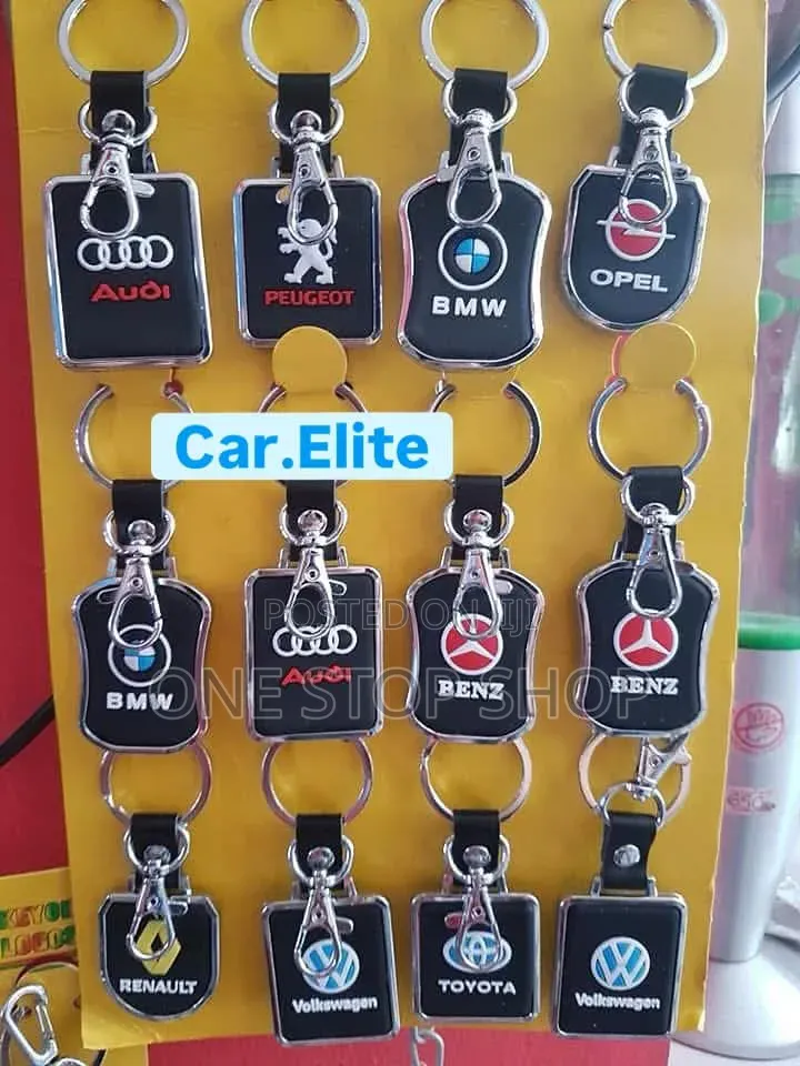 Car Logo Designed Promotional Key Chains Organizer