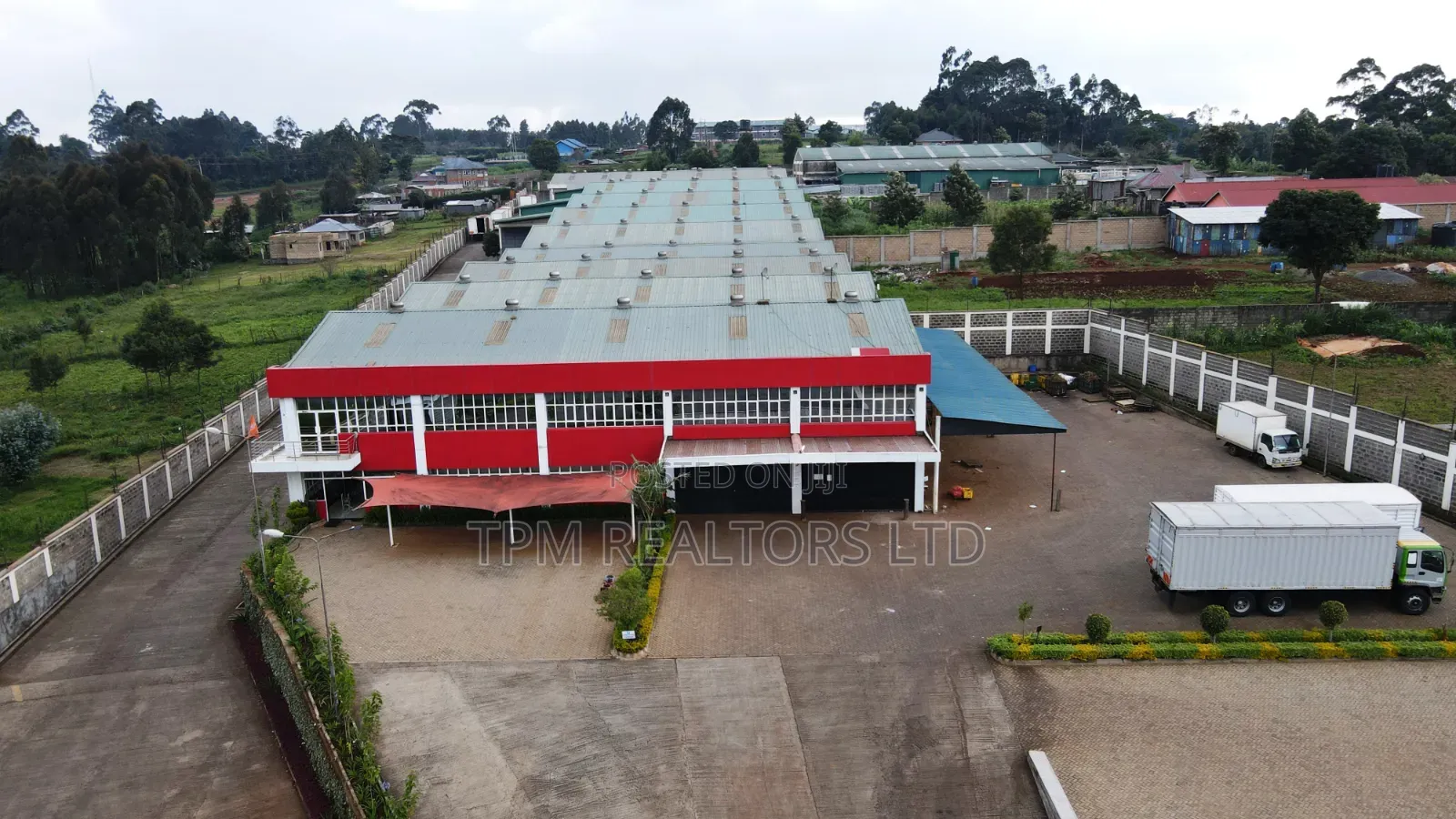 Factory Sitting on 5 Acres Near Waiyaki Way