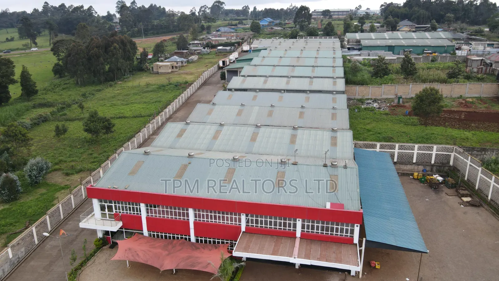 Factory Sitting on 5 Acres Near Waiyaki Way