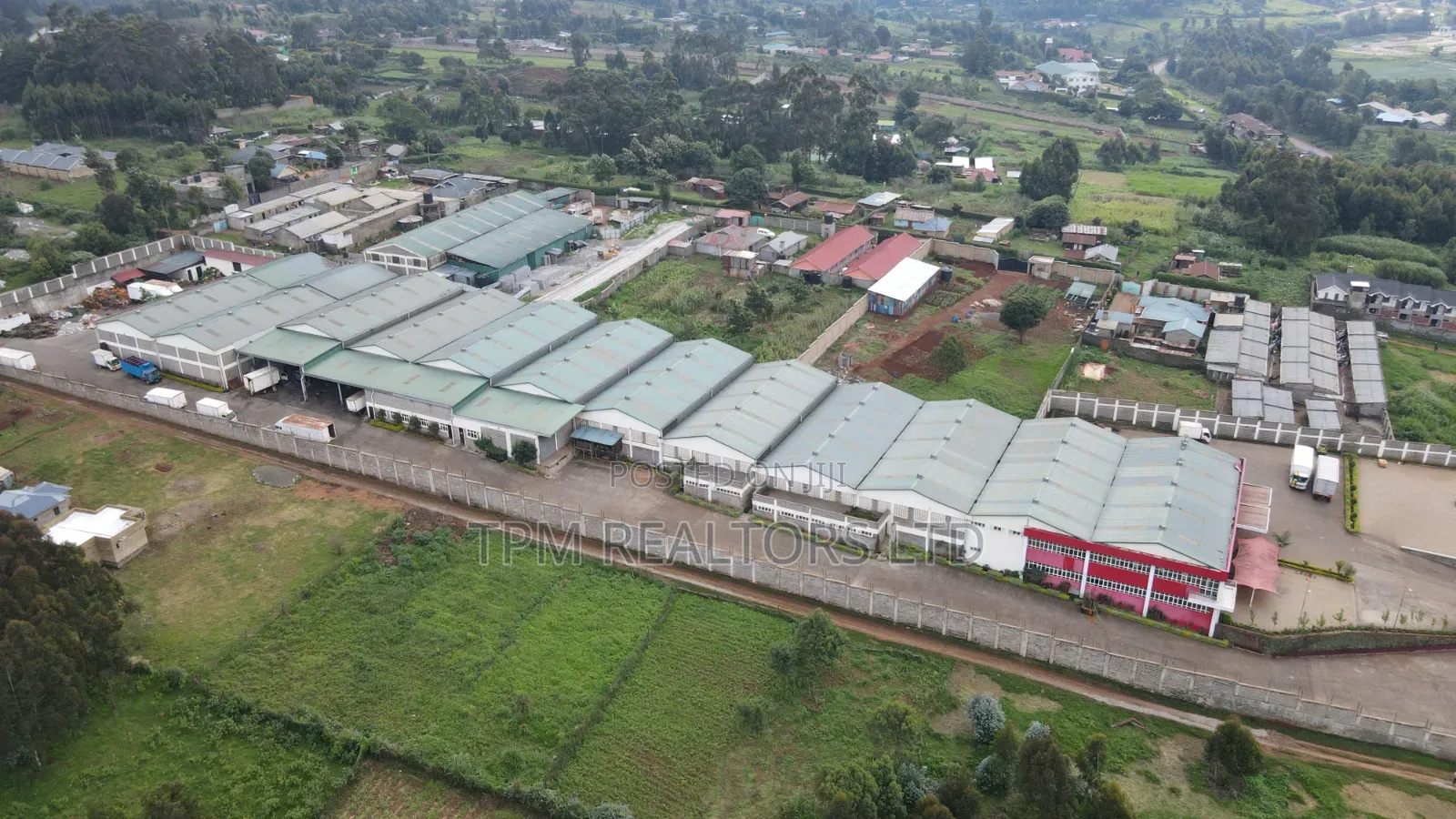 Factory Sitting on 5 Acres Near Waiyaki Way