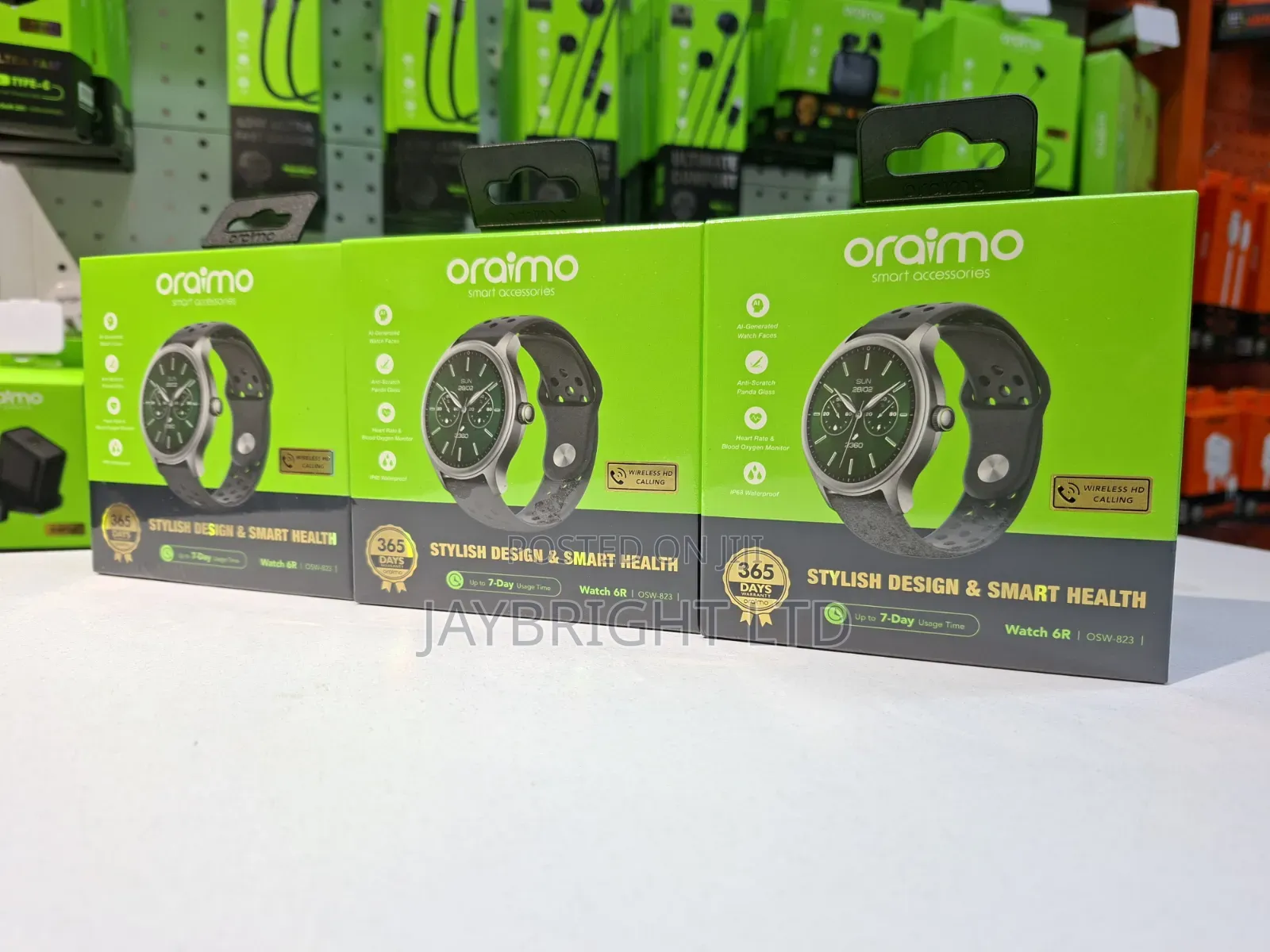 Oraimo Watch 6r 1.39'' Anti-Scratch Ip68 Smart Watch