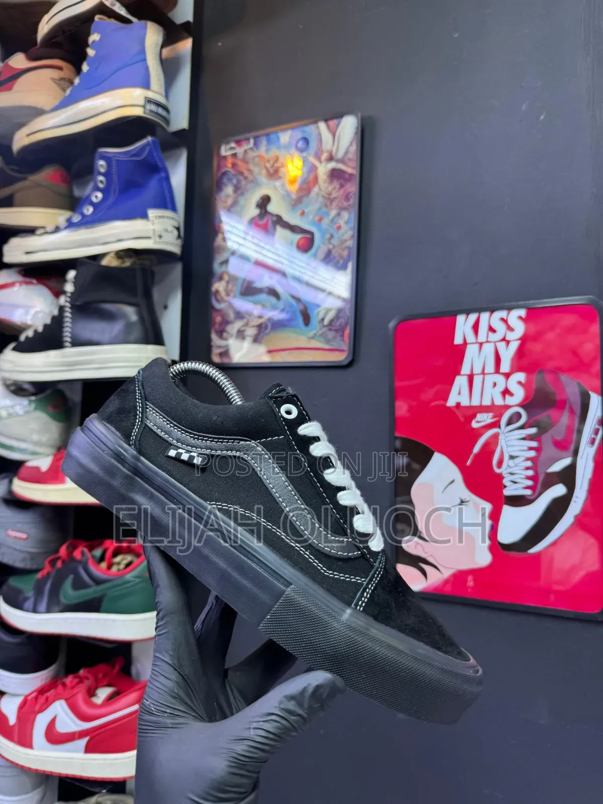 Black Vans Old Skool Skate.
Sizes : _40 41 42 43 44 45_